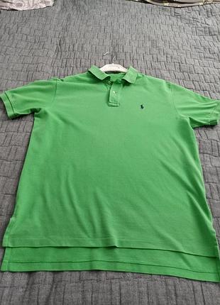 Мужское поло ralph lauren l