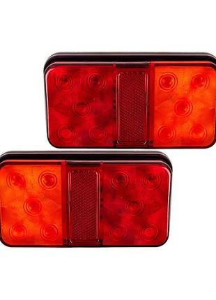 Фонарь задний bl-64910 10led/12-24v/150х80х30mm/2шт