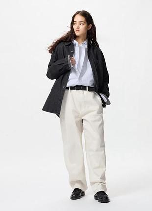 Джинси uniqlo unisex wide tapered jeans