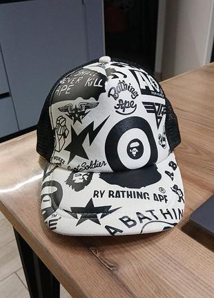 Бейсболка bape (a bathing ape)
