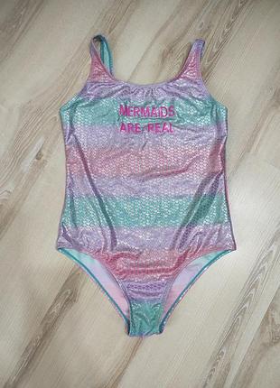 Слитный купальник primark, красивый закрытый купальник h&amp;m на девочку-подростку 12-15 лет