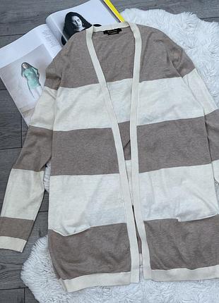Кардиган massimo dutti у смужку