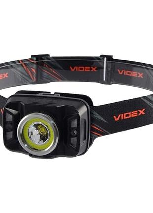 Ліхтар налобний videx h035c 410 люмен 3.5 год роботи black
