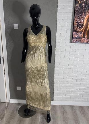 Сукня плаття декороване паєтками, l