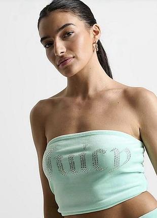 Топ juicy couture велюр зі стразами , оригінал
