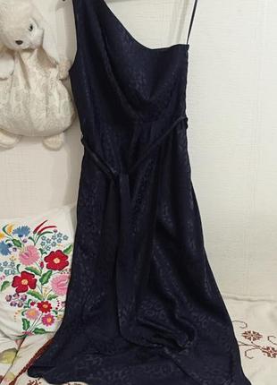 Новое люксовое асимметричное платье ted baker на одно плечо (с бирками)