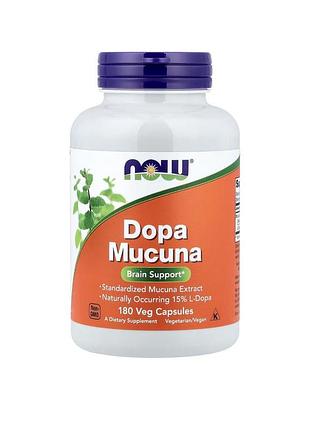 Dopa mucuna від now® , 189 капсул