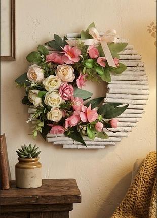 Продам эксклюзивный интерьерный венок ручной работы (handmade)