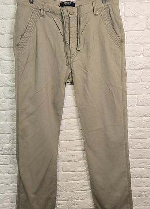 Штани лляні denim co 34р.