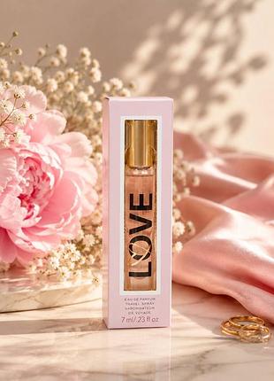 Жіночі парфуми з розпилювачем love eau de parfum travel spray 7ml