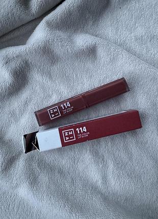 Mina the color lip glow №114 — зволожувальна помада-бальзам для губ