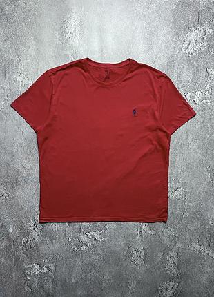 Vintage винтажная футболка polo ralph lauren поло ральф лаурен big pony old money олд мани size l размер л