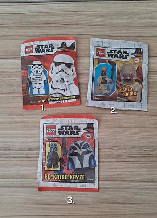 Коллекционные фигурки lego star wars, оригинал