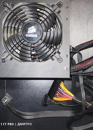 Полумодульный блок питания corsair cx430m 430w (80+ bronze)