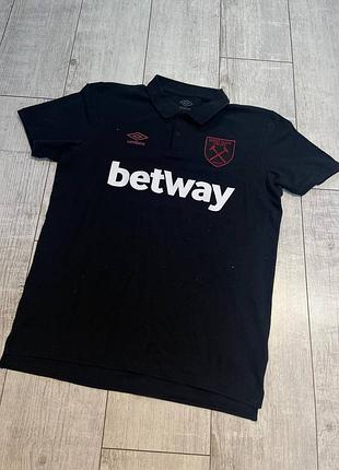 Футбольне поло футболка umbro west ham