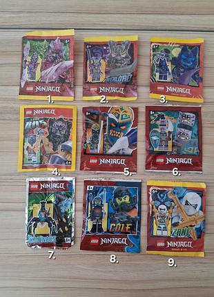 Фігурки lego ninjago