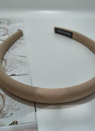 🎁 обруч классический тонкий - 1,5 см, текстиль, ручная работа.