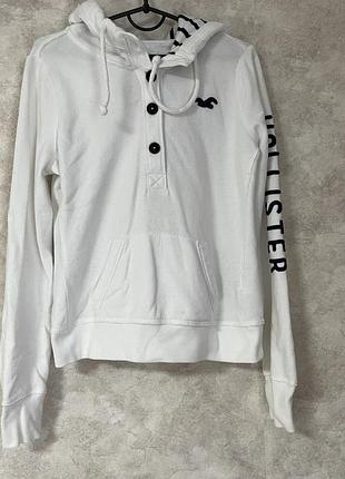 Біле худі hollister