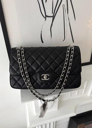 🖤chanel paris classic flap leather 30 premium🖤 шанель натуральная кожа брендовая сумка люкс