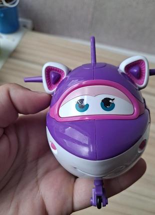 Ігрова фігурка-трансформер super wings transforming-supercharge crystal кристал 6