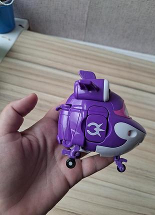 Ігрова фігурка-трансформер super wings transforming-supercharge crystal кристал 8