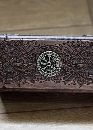 Vegvisir metal 2 шкатулка