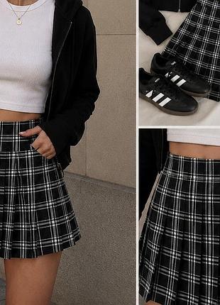 Спідниця h&m у клітинку