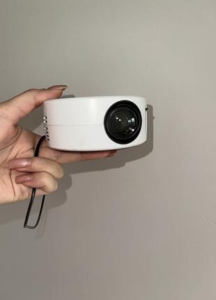 Мініпроєктор yt200 led | портативний проєктор | підтримка full hd 1080p