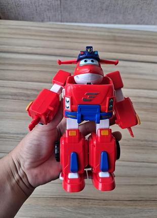 Ігровий набір super wings transforming vehicles джетт 2