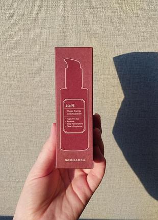 Питательный серум с соком клена dear, klairs maple energy infusing serum 30 мл