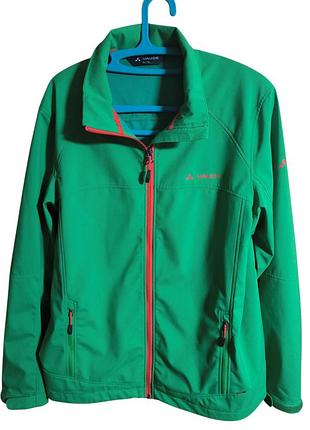 Яркая софтшел куртка vaude