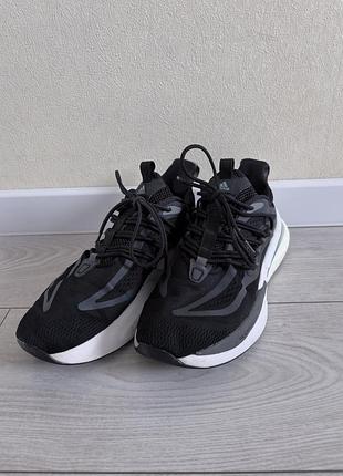 Чоловічі кросівки adidas alphaboost v1 чорні оригінал розмір 44