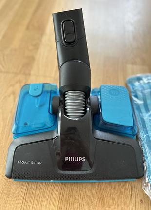 Нова миюча насадка philips vacuum & mop (оригінал + мікрофібра)