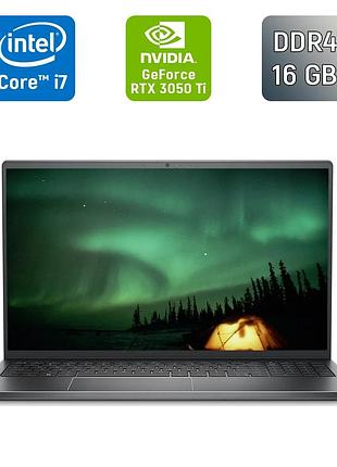 Ігровий ноутбук dell vostro 15 7510 / 15.6" (1920x1080) ips / intel core i7-11800h (8 (16) ядер по 2.3 - 4.6 ghz) / 16 gb ddr4 /