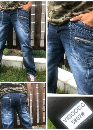 Джинсы мужские коттоновые vigoocc, турция 34
