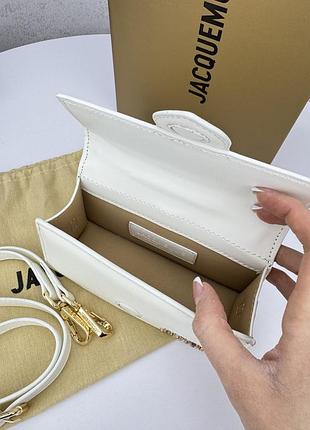 Jacquemus mini white 17.5x10x6 3