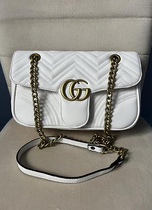 Gucci marmont (white)
