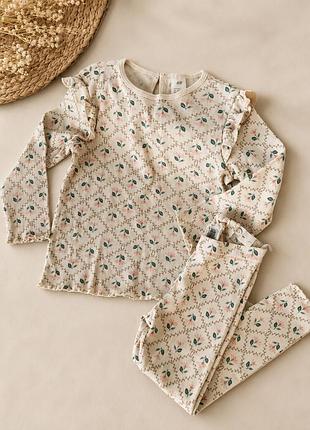 Костюм в рубчик h&m