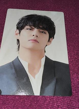 Bts v army membership офіційна колекційна карта техьон мерч бтс