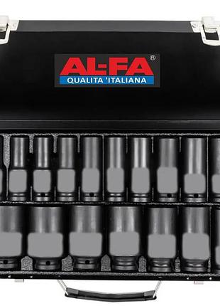Набір ударних головок alfa 17 шт al17e1036 (al17e1036)