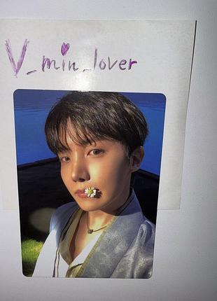 Bts j-hope dalmajung special офіційна лімітована карта хосок