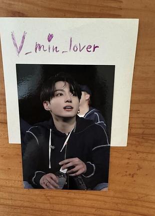 Bts чонгук hybe insight permission to dance on stage – mini photo card
