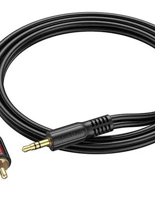 Кабель аудио borofone bl11 dc3.5mm-2rca (джек- 2 тюльпана) 1.5 м
