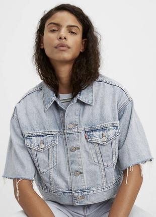 Вкорочена джинсовка levi’s