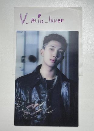 Bts rm proof collector офіційний лентикуляр намджун бтс мерч