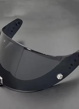 Візор на шолом scorpion (black) kdf-16-1 exo 1400 carbon, r1 air exo 520/391