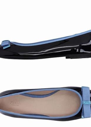 Шкіряні балетки furla