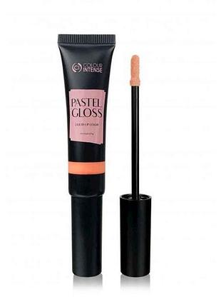 Блиск для губ pastel gloss 06 персик тм colour intense