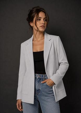 Жіночий піджак next tailoring світло-сірий, xs (uk 8 / eu 36)