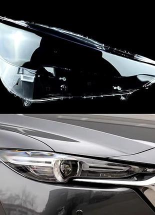 Кришка фари, прозора лінза автомобільної фари для mazda cx-5 2017-2021 (права)